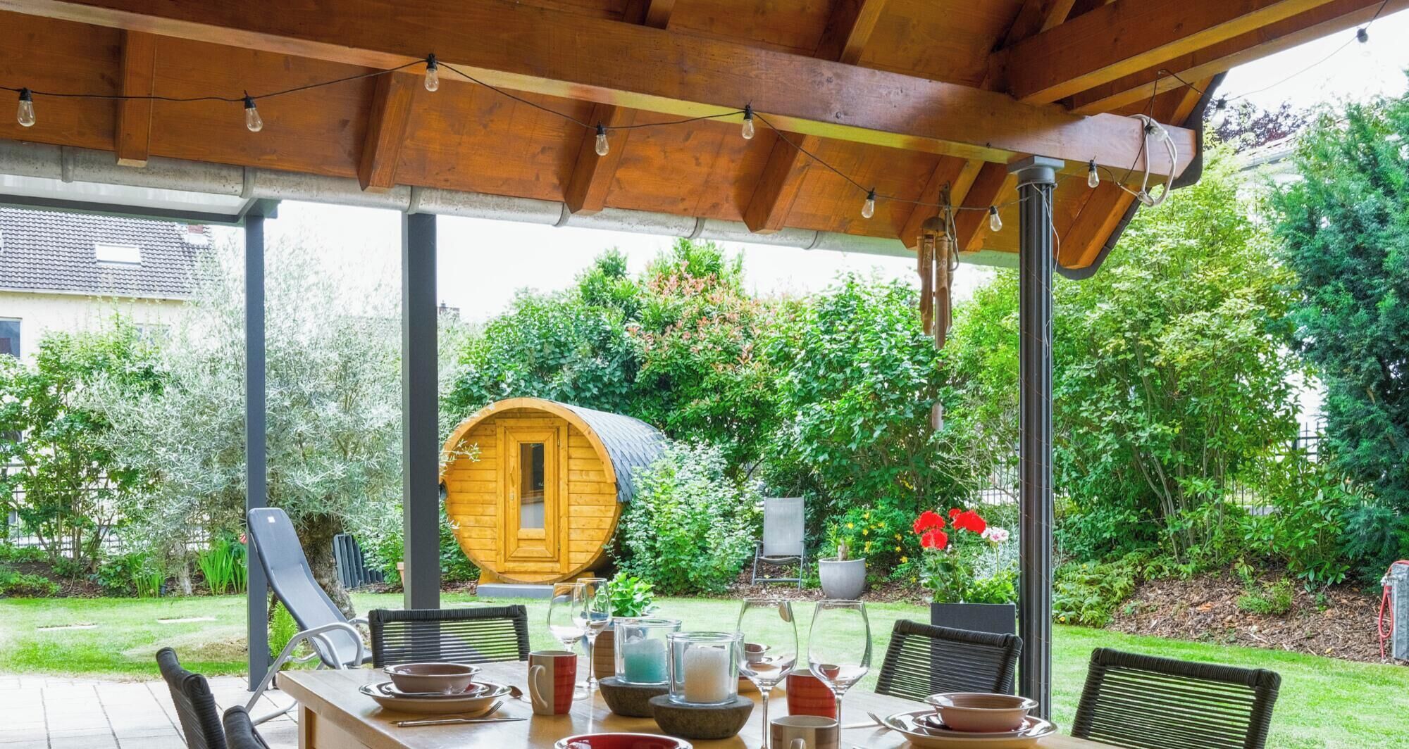 Opções para refeição ao ar livre