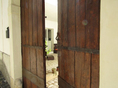 The Blue Room Courtyard