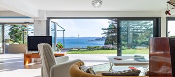 Luxury Seafront Villa in the Ares Estuary with Private Beach Access – Perfect for Families & Groups