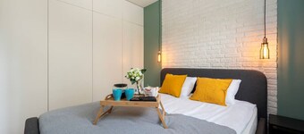 Łódź Business Suite - Terrace, Parking, Workspace - by Rentujemy