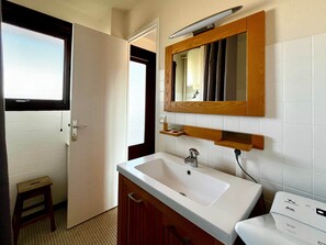 Bathroom - L'écume de Mer 11 - T1 BIS Ocean view (Mimizan)
