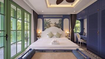 Luxury Villa, 4 Bedrooms, Private Pool, Sea View | Iron/ironing board, free WiFi