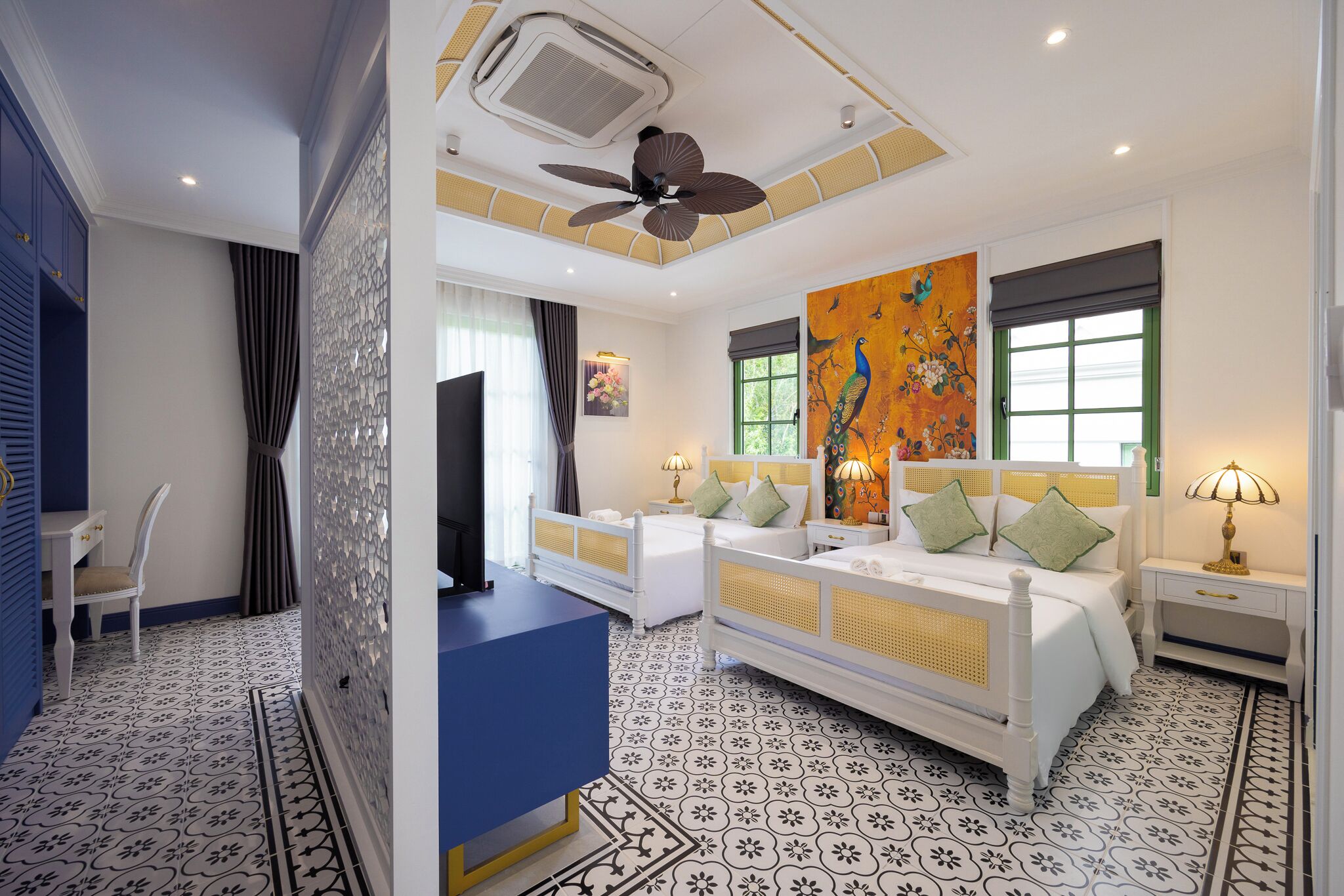 Luxury Villa, 4 Bedrooms, Private Pool, Sea View | Bathroom | Slippers