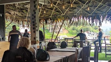 Opções para refeição ao ar livre