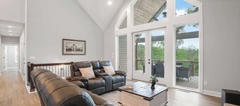 Modern Mountain Home with River Access