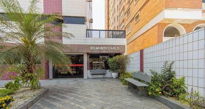 Apartamento na Praia Grande com vista mar