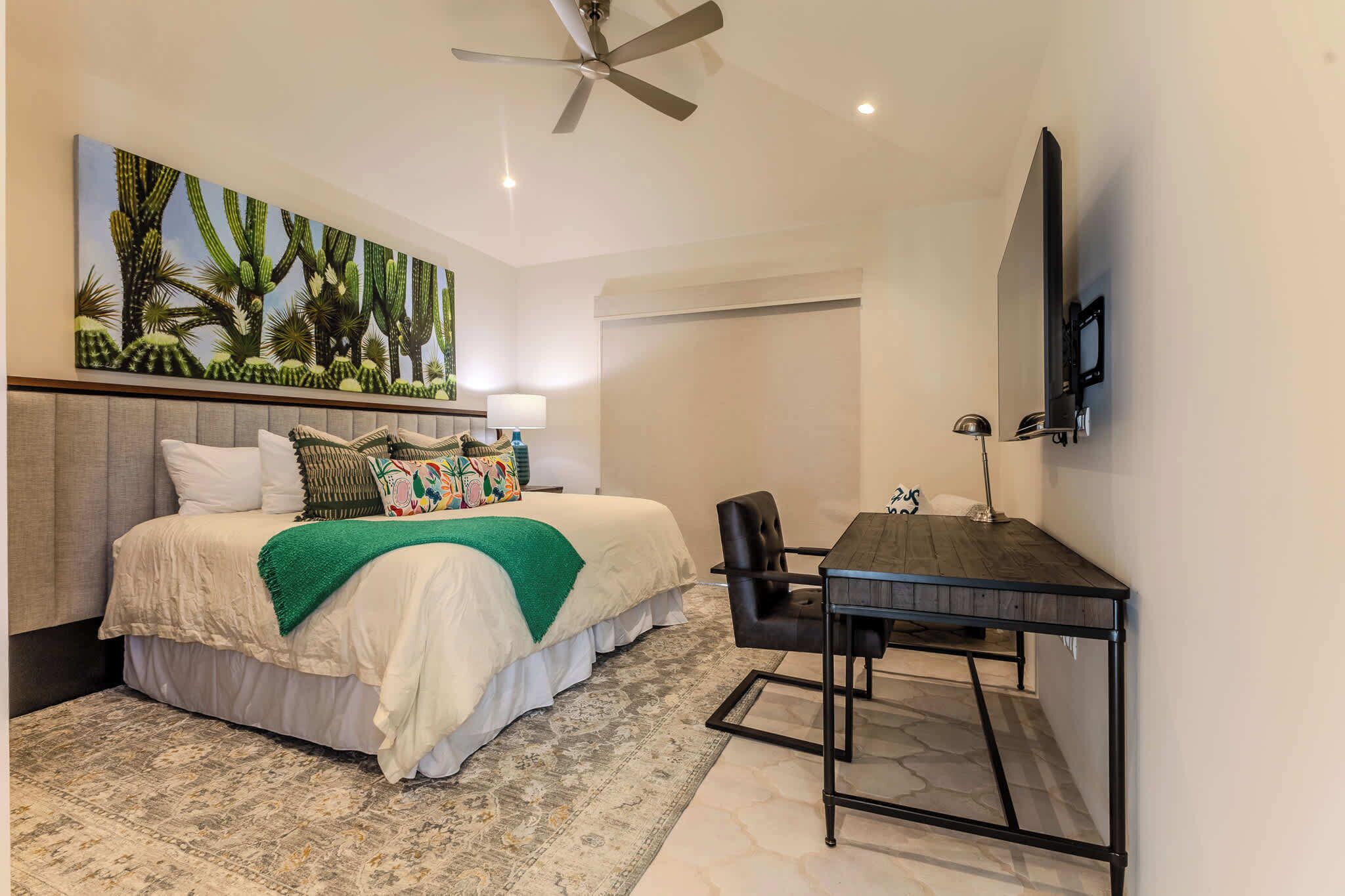 2 habitaciones, tabla de planchar con plancha, wifi y ropa de cama 