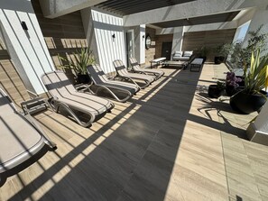Terrace/patio - HOM I  WiFi Calefacción Gimnasio Movistar Arena (Santiago)