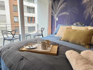 2 bedrooms, desk, iron/ironing board, WiFi - HOM I Parking | WiFi | AA | GYM | Movistar Arena (Santiago)