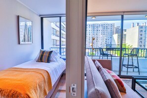 2 bedrooms, iron/ironing board, WiFi, bed sheets - HOM l 2D2B, Wifi, AA, Lavandería, Equipado (Santiago)