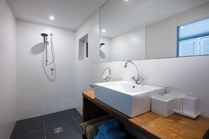 Shower, hair dryer, towels - Casa di Mama, Villa with Private Pool (Jan Thiel)