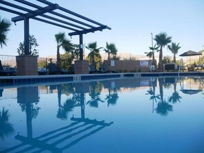 A heated pool - Prime Milpitas Location | Pool, Fitness & Dining (Milpitas)