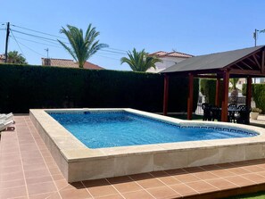 Pool - Balearic Villa in Miami Playa with private pool, near coves (Miami Playa)
