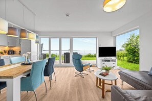 Interior - WeitBlick - Sea view, 2 terraces, private parking space, infrared cabin (Olpenitz)