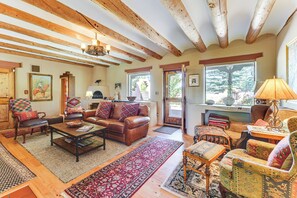Front of property - 14 Mi to Taos Ski Valley: Mtn-view Gem w/ Patio! (El Prado)