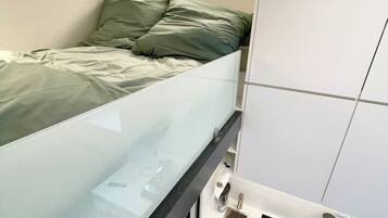 1 Schlafzimmer, Bügeleisen/Bügelbrett, kostenloses WLAN, Bettwäsche