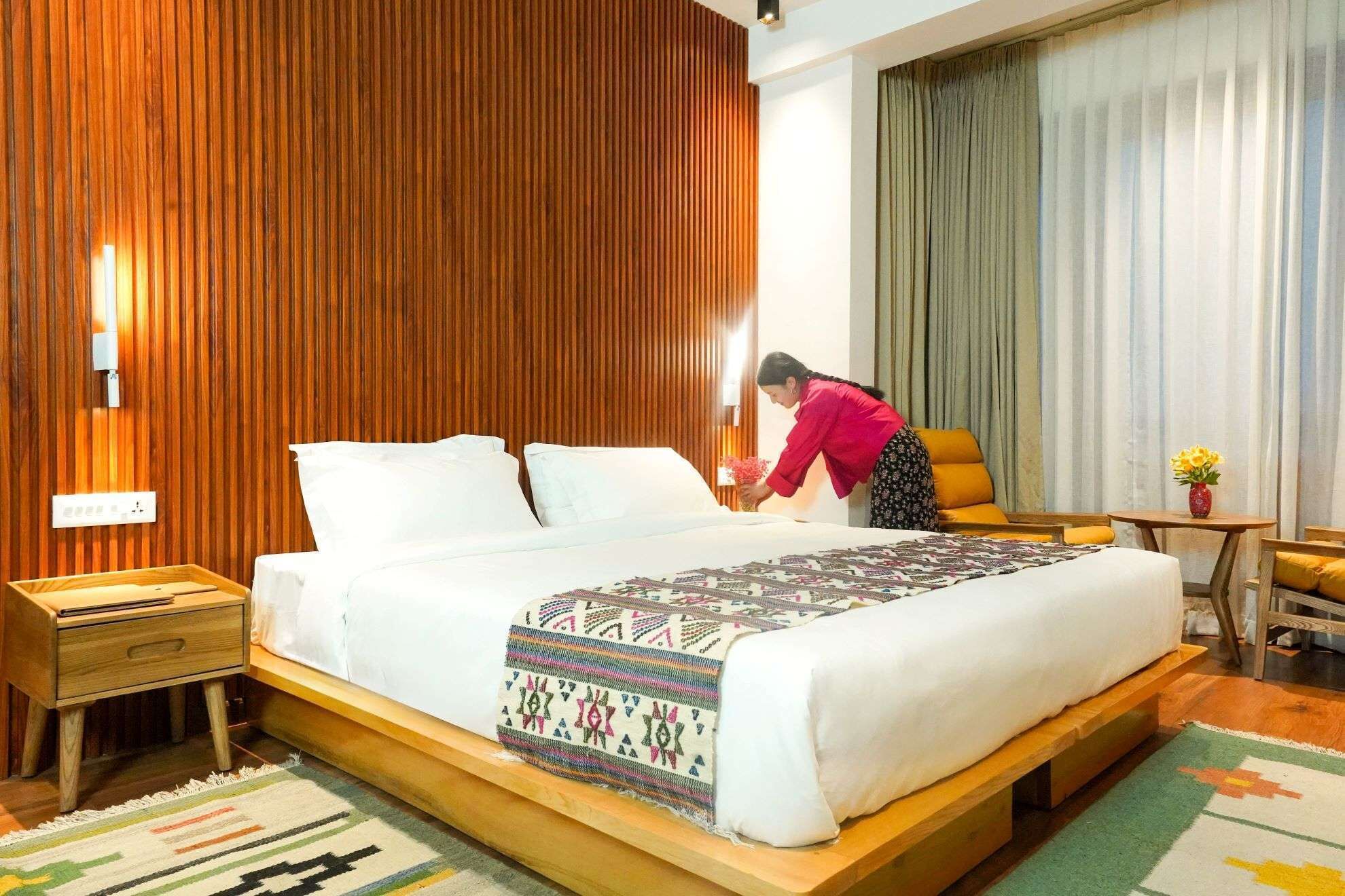 Deluxe Double Room, Balcony, Mountain View | Free WiFi