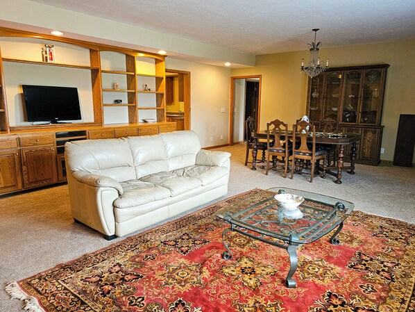 House, 2 Bedrooms, Garden View | Living area | Flat-screen TV