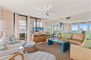 Smart TV - Oh Buoy! Catch the Breeze at This Beachfront Escape! Sleeps 8! (Panama City Beach)