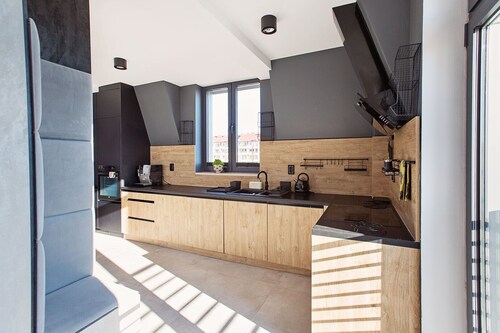 Loft Gryfita - cosy duplex near lake