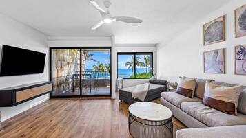 Condo, 1 Bedroom | Living area | Smart TV