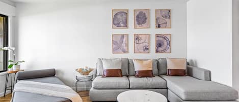 Appartamento, 1 camera da letto | Area soggiorno | Smart TV