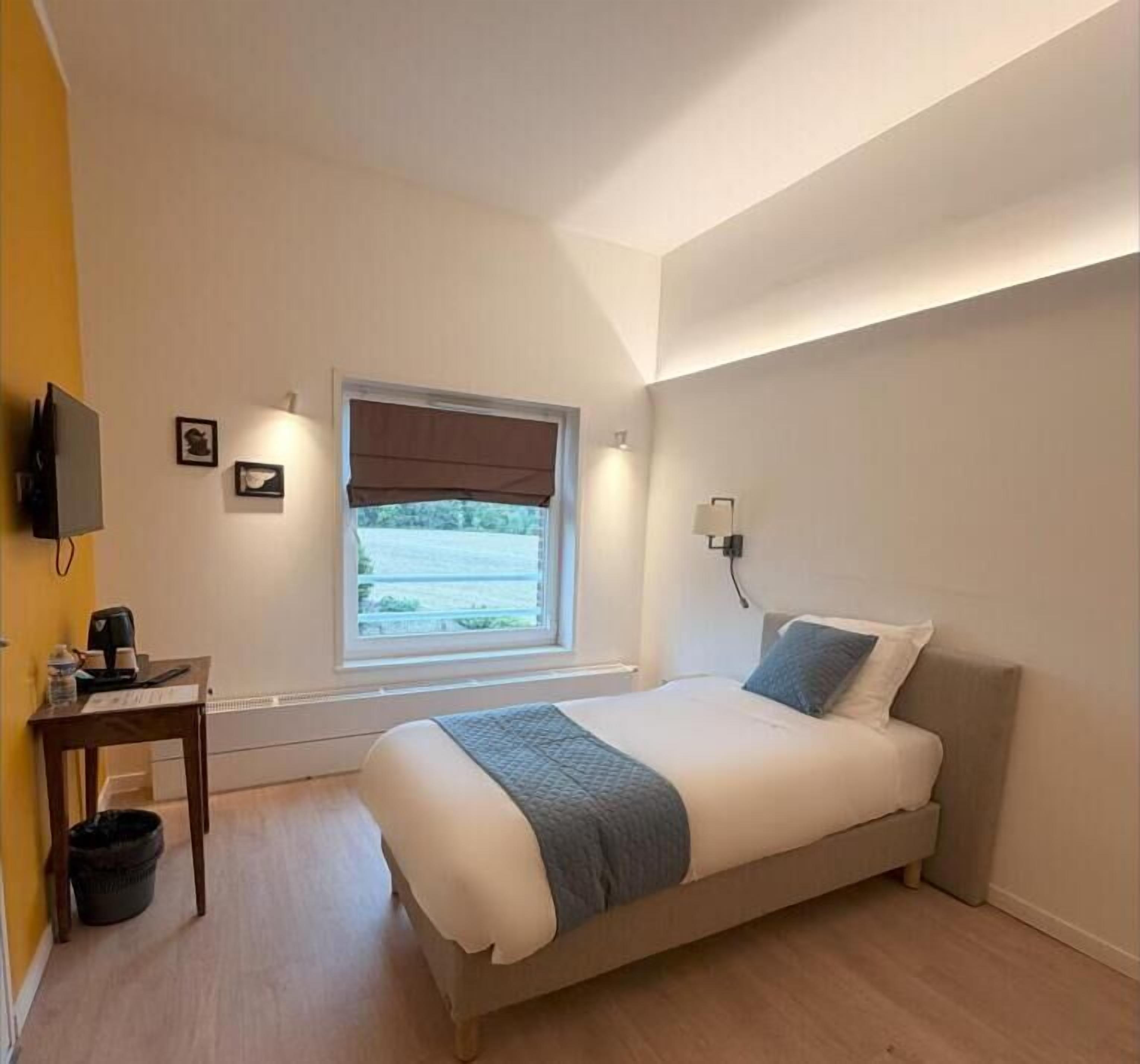 Habitación individual, vista al jardín | Wifi gratis 