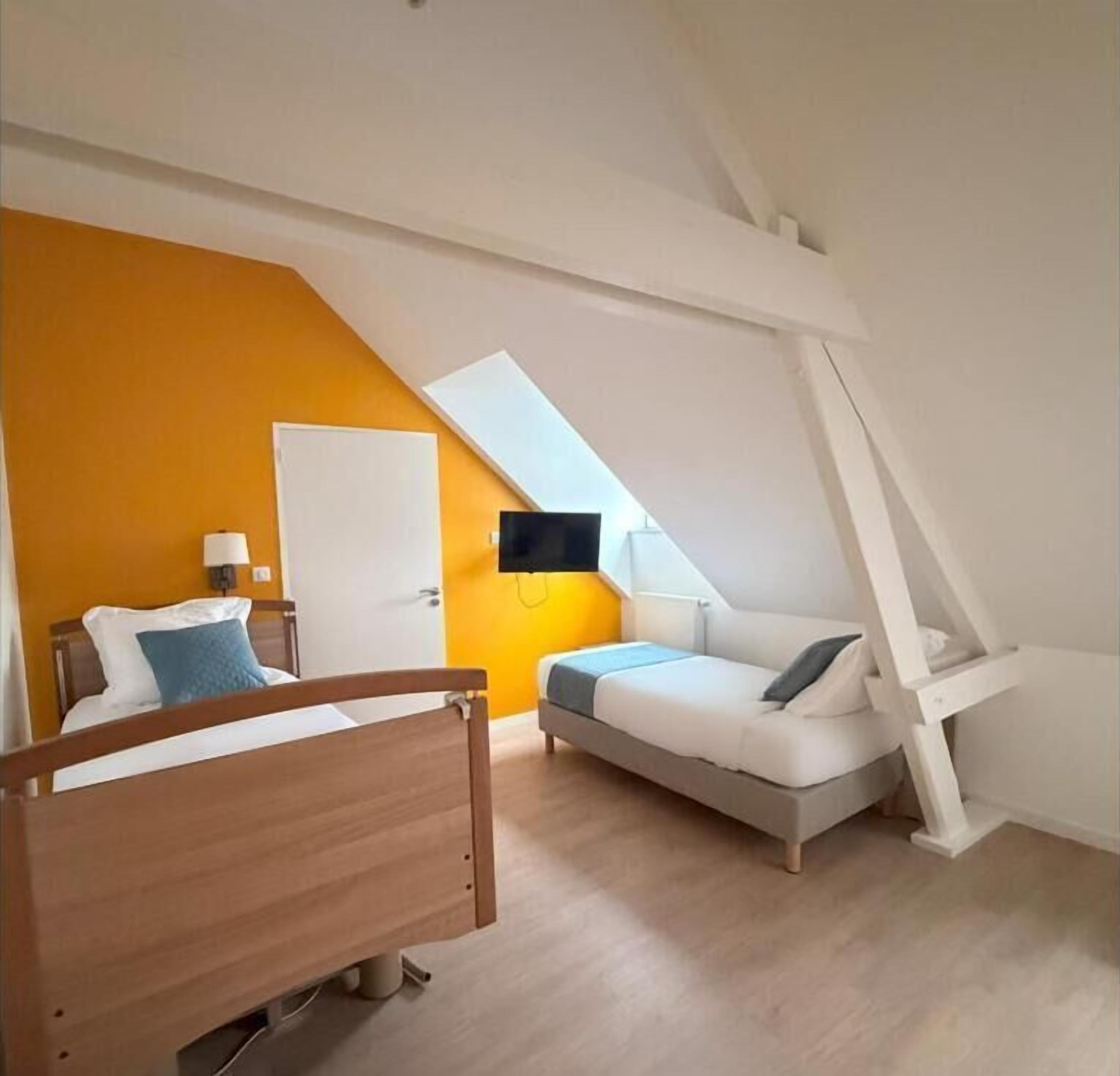 Chambre avec lits jumeaux, vue parc | Wi-Fi gratuit