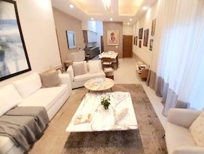Appartement, 3 slaapkamers, toegankelijk voor mindervaliden, roken | Woonkamer