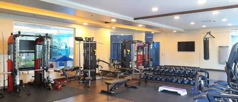 Apartamento, 3 habitaciones, accesible para personas con discapacidad, fumadores | Sala de fitness