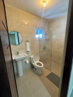 아파트, 침실 3개, 정원 전망 | 욕실