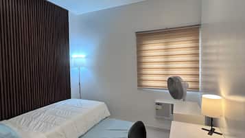 2 bedrooms, desk, iron/ironing board, free WiFi
