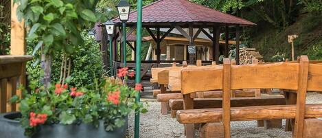 Overnattingsstedets uteområder