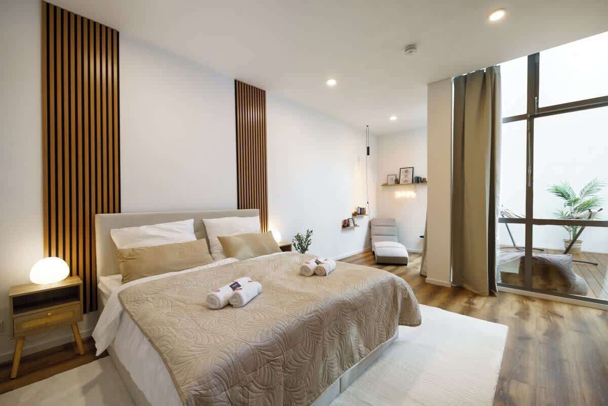 2 sovrum, strykjärn/strykbräda, gratis wi-fi och sängkläder