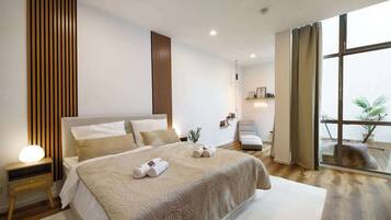 2 sovrum, strykjärn/strykbräda, gratis wi-fi och sängkläder