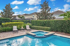 A heated pool - Game Room, Vegas Bedroom, Resort-style Pool, Table Tennis + Foosball Table: Epic Getaway (Kissimmee)