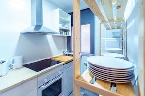 Private kitchen - APARTMENT LAS CIGÜEÑAS (Alcalá de Henares)