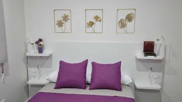 Tabla de planchar con plancha