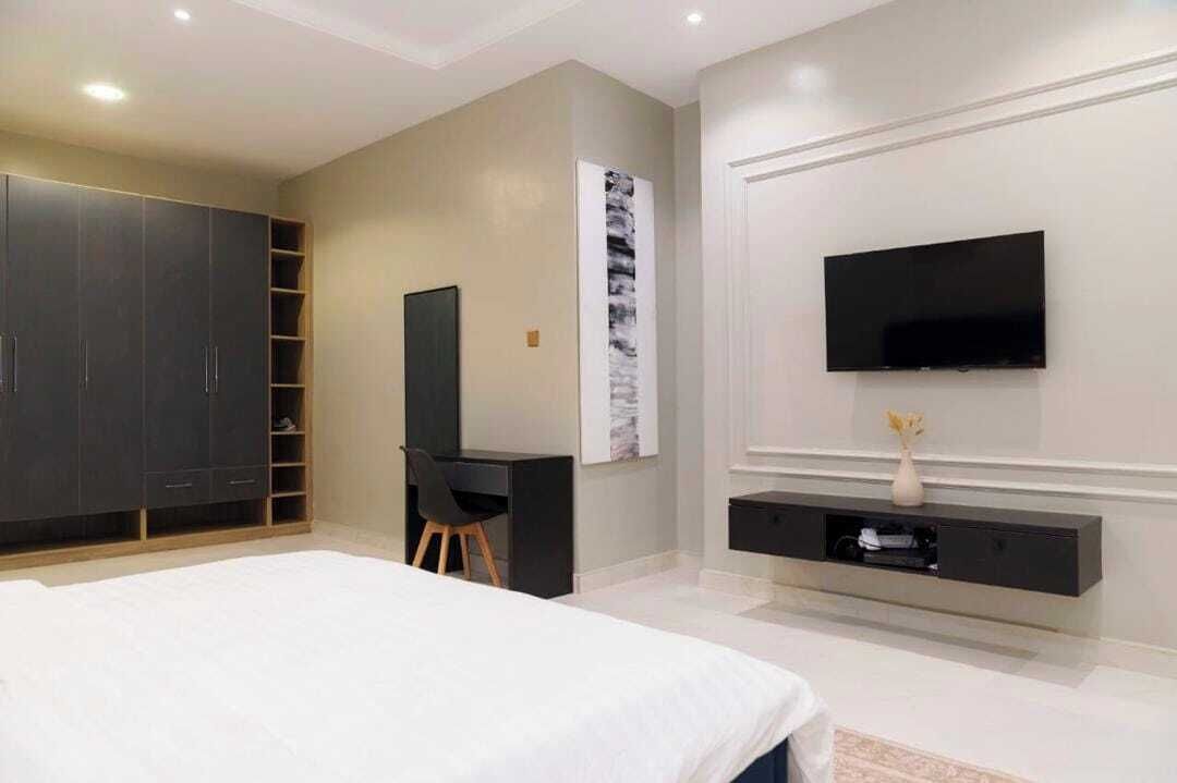 Economy Apartment, Balcony, City View | Desk, laptop workspace, blackout drapes, soundproofing