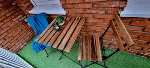 Outdoor dining - PUERTA DE MADRID APARTMENT. 1 (Alcalá de Henares)