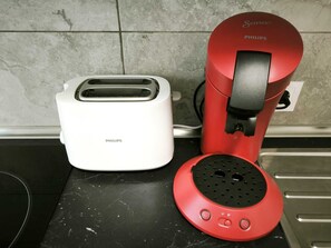 Kaffe och/eller kaffebryggare