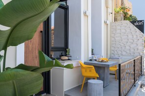 Ferienhaus, Meerblick | Speisen im Freien