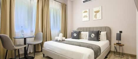 Standard Double Room, Mobility Accessible, Ground Floor | Iron/ironing board, free WiFi