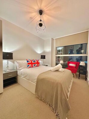 3 bedrooms, free WiFi, bed sheets - The Grange Serviced Apartment-2 (London)