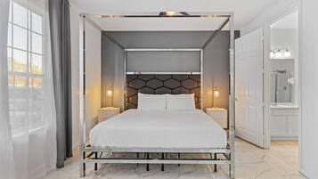 4 soveværelser, strygejern/strygebræt, weekendseng