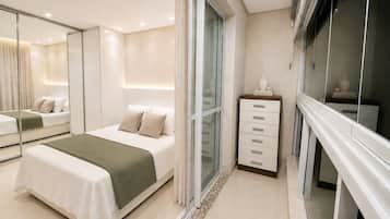 Classic Apartment | Individually furnished, desk, laptop workspace, blackout drapes