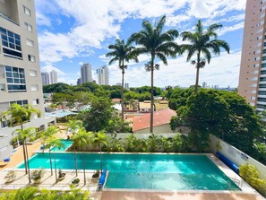 Exclusive-Apartment, 1 Queen-Bett | Pool