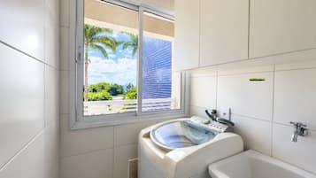 Apartamento exclusivo, 1 cama Queen | Parte interna