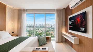 Apartment, 1 Queen Bed | Individually furnished, desk, laptop workspace, blackout drapes