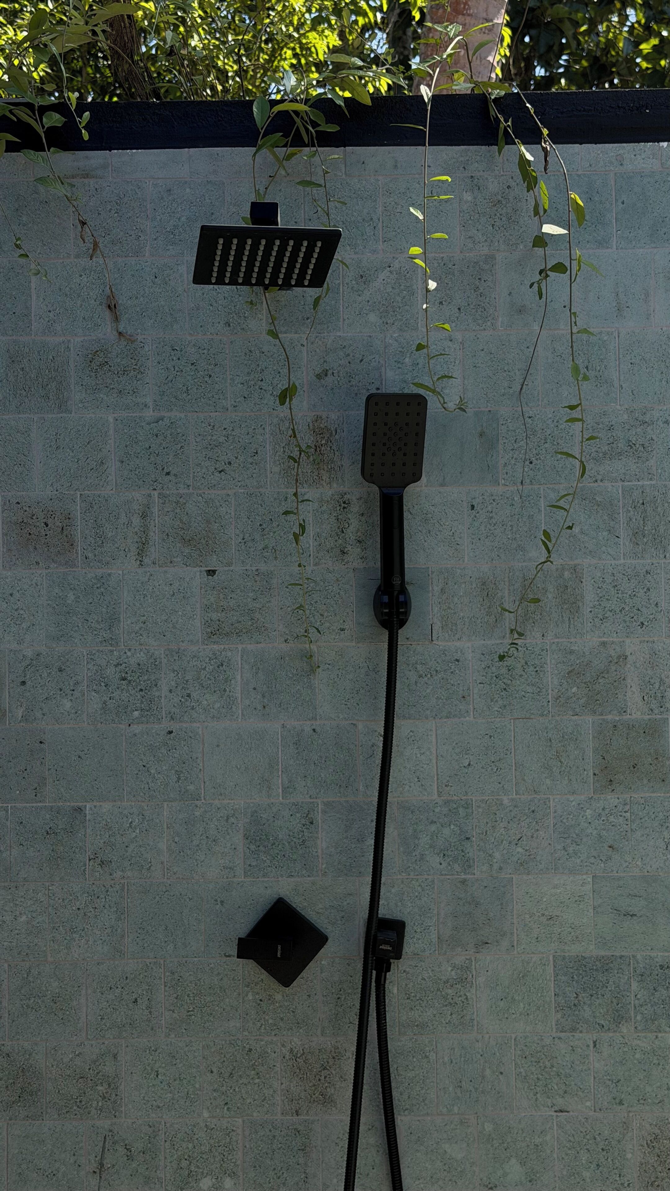 Pomme de douche portative